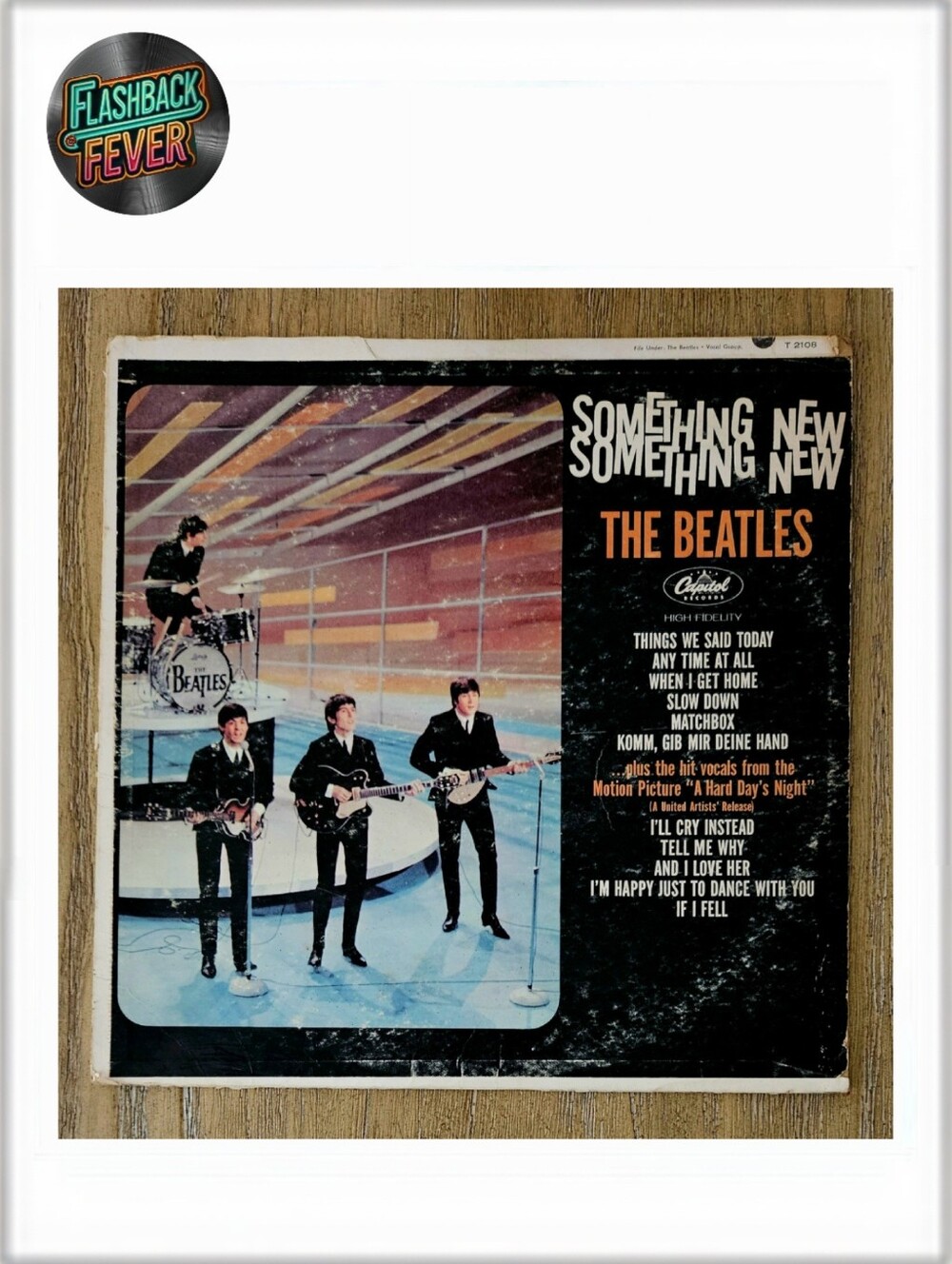 THE BEATLES•Something New•July 20, 1964 US (#T 2108) L.A., 1st Press Mono